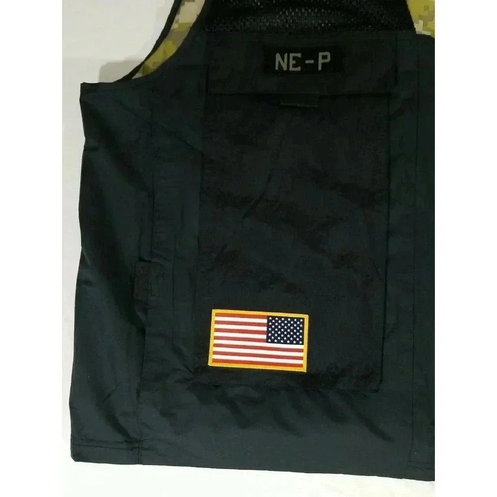 NIKE New England Patriots 2020 XXL NFL Salute To Service Logo Vest Black CAMO